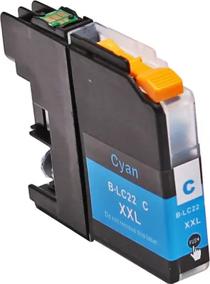 Produktbild von Kompatible Druckerpatrone für Brother LC22U C Cyan DCP-J785W MFC-J985DW von ABC