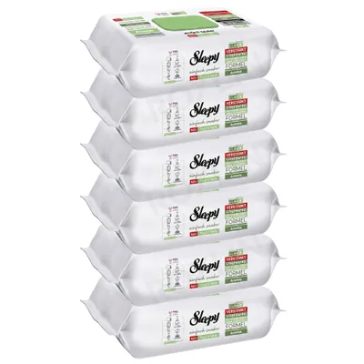 Produktbild von Sleepy Easy Clean Oberflächenreinigungstücher - Ananas  6x100 Tücher