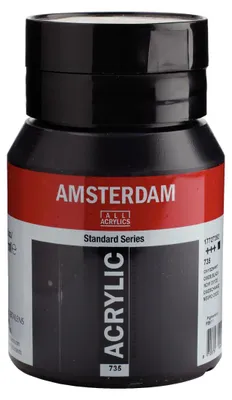 Produktbild von Amsterdam 17727352, 50 ml, Schwarz, Flasche