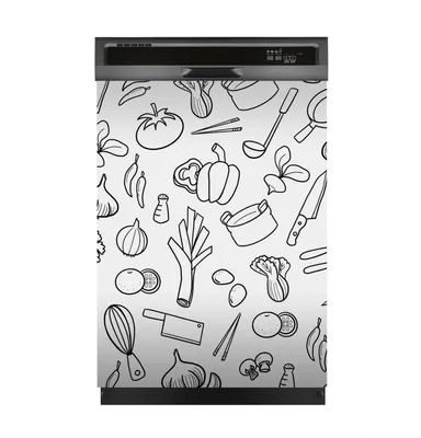 Produktbild von Magnete Dekorative 60x80 cm Küche Magnetmatte Spülmaschine - Küchenutensilien