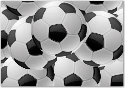 Produktbild von Tulup® Glas-Bild - 100 x 70 - Wandbild aus Glas - Wandkunst - Wandbild hinter gehärtetem Sicherheitsglas - Sport - Fußball - Schwarzweiß