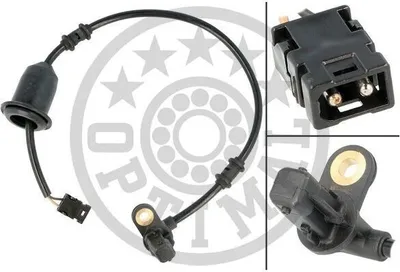 Produktbild von OPTIMAL ABS Sensor Raddrehzahl Hinten Links passend für MERCEDES-BENZ SLK (R170) 06-S693