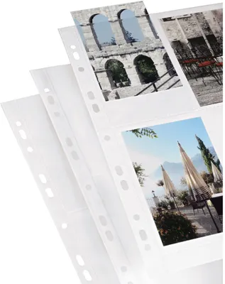 Immagine prodotto di Buste fotografiche Hama A4, bianche, 10 x 15 cm (00009787)