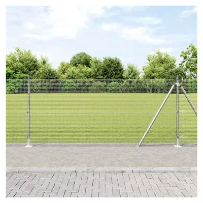Produktbild von Langlebige Stahlzaunpfosten für Garten und Terrasse, Wetterfeste Zaunpfosten für Außenbereiche und Sichtschutz