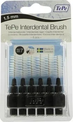 Produktbild von TEPE Interdentalbürste 1,5mm schwarz
