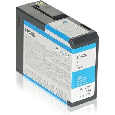 Obrázok produktu pre Epson T5802 - Atramentová kazeta / azúrová (80 ml)
