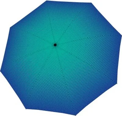 Produktbild von doppler Taschenregenschirm Regenschirm Fiber Magic Strong Blue mehrfarbig