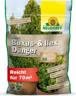 Produktbild von Neudorff Azet Buxus- & IlexDünger  1,75 kg für 70 m²