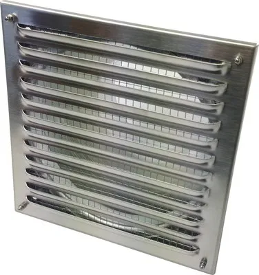 Produktbild von Aussenluftgitter Edelstahl matt DN 60