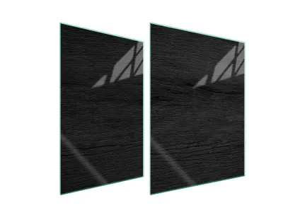 Produktbild von Glasschutzplatte Für Herd 70X52 Schwarz