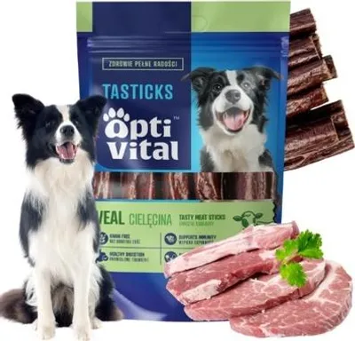 Zdjęcie produktu dla Kostki z kaczką dla psa Opti 90 g
