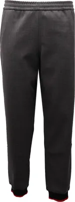 Produktbild von 0127AD pantaloni uomo modello  tuta BURBERRY mix wool dark grey trouser men
