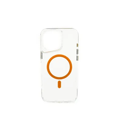 Produktbild von Bumper Handyhülle mit Hartschale – Zuverlässiger Schutz vor Stößen und Kratzern kompatibel mit iPhone 16 plus Orange