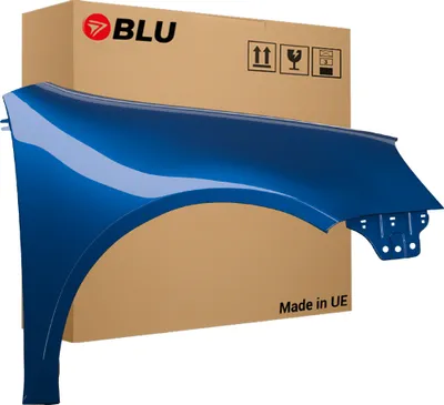 Produktbild von BLU Kotflügel Passend für VW Volkswagen GOLF V 5 SCHRÄGHECK LA5K Rechts Blau OlympiaBlau | 2003-2009 | Vorderseite Vorne | Lackiert | Einbaufertig