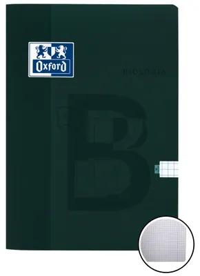 Image de Cahier thématique de biologie Oxford A5 60k Grille
