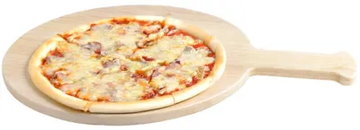 Produktbild von Gemutliches und trendiges Servierbrett - Holz - 42 x 30 cm - Pizza/Tapas/Kasebrett