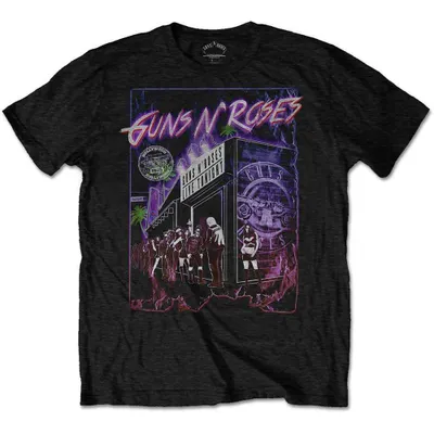 Obrázok produktu pre Guns N' Roses Sunset Boulevard Black S Tričko