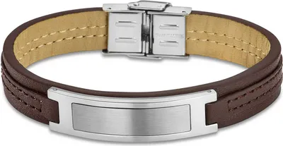 Image de LOTUS Armband Herren LS1808-2-1 Urban Lederband Braun (brassard urbain)