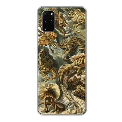 Produktbild von MuchoWow® Handyhülle Schutzhülle Hülle für Samsung Galaxy S20 Plus Lacertilia - Alte Meister - Kunst Silikon Softcase Handy Hülle - Hartschale
