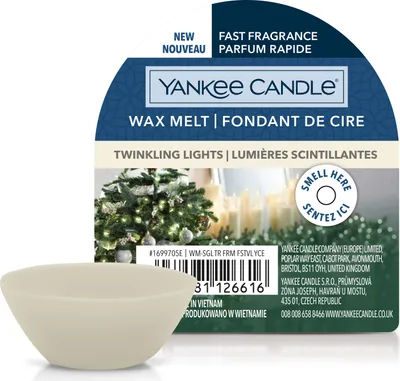 Immagine prodotto di Twinkling Lights - Cera sciolta 22 g - Yankee Candle
