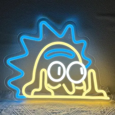 Obrázek produktu pro Neonové LED nástěnné osvětlení s napájením přes USB pro herny a jako dekorace do dětských pokojů