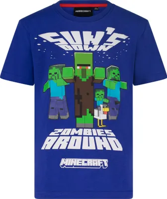 Produktbild von Minecraft Sun's Down kinder T-Shirt, Größe 128
