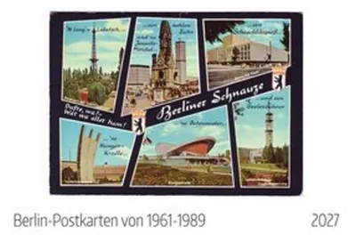 Produktbild von Berlin Postkarten 1961-1989 Kalender 2027