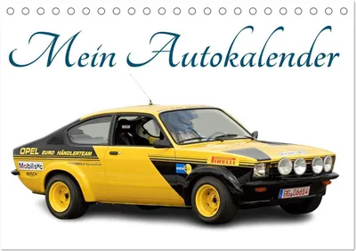 Produktbild von Mein Autokalender (Tischkalender 2025 DIN A5 quer), CALVENDO Monatskalender