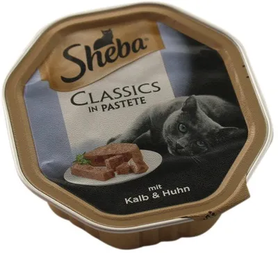 Produktbild von Sheba Kalb und Huhn, Adult, jede Rasse, Huhn, Kalbsfleisch, 85 g