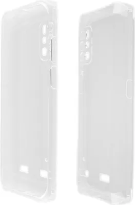 Obrázok produktu pre caseroxx ochranný obal TPU kryt kompatibilný s Ulefone Armor 12 / Armor 12S, gumená taška na mobilný telefón priehľadná