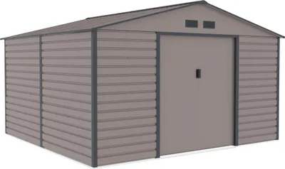 Zdjęcie produktu dla Domek ogrodowy G21 GAH 1085 - 340 x 319 cm, szary