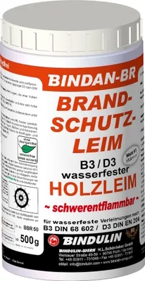 Produktbild von BINDAN-BR Brandschutzleim 500 g PE-Dose