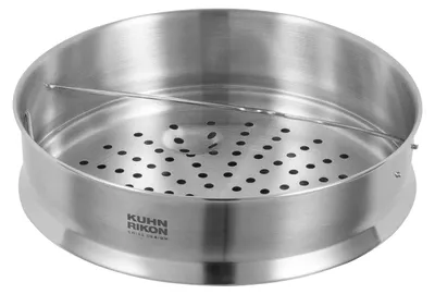 Image de KUHN RIKON 2035, Cuiseur vapeur traditionnel (dim sum), Acier inoxydable, Acier inoxydable, 21 cm, 66 mm, 240 g