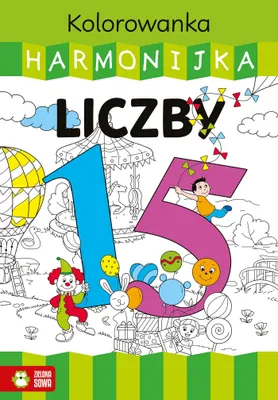 Produktbild von Malbuch "Harmonika". Zahlen – Justyna Zalewska