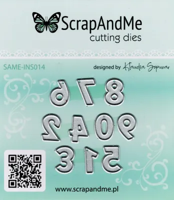Immagine prodotto di Fustella per carta - Scrapandme - Numeri