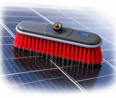 Produktbild von Lewi 25 cm Photovoltaik Waschbürste Solarbürste Einsteigerbürste