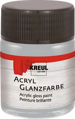 Immagine prodotto di Kreul 79516 Vernice acrilica argento 50 ml 1 pz