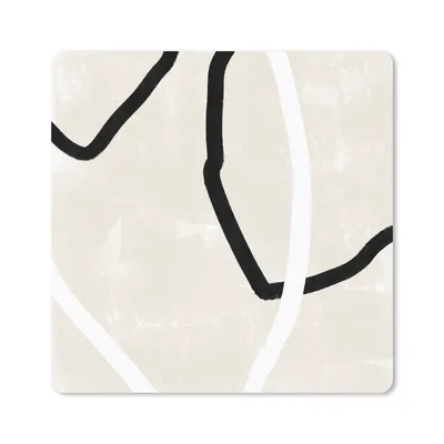 Produktbild von MuchoWow® Mauspad Mousepad Rosa - Minimalismus - Design 30x30 cm - Mousepads - Maus Mat - Pad - Mausunterlage - Gaming