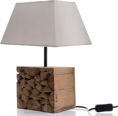 Produktbild von Tischlampe Holzscheite 20x27x37 cm