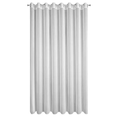 Produktbild von Gardine SONIA weiß 300x250 cm Ösen Ösenvorhang