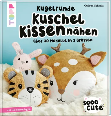 Obrázok produktu pre Sooo Cute - Kugelrunde Kuschelkissen nähen