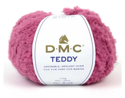 Image de Fil DMC Teddy – 100 % polyamide, moelleux et facile d'entretien (couleur 320)