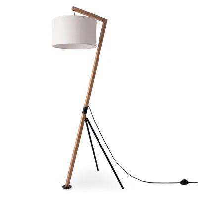 Produktbild von Stehlampe Tischlampe Wohnzimmer Lampenschirm Leselampe Nachttischlampe Galgen