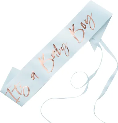 Produktbild von Newborn Star Baby Boy Schärpe 75cm