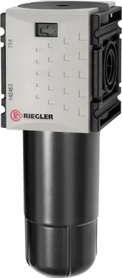 Produktbild von Riegler Aktivkohlefilter »FUTURA-mini« mit Metallbehälter, BG 0, G 1/4
