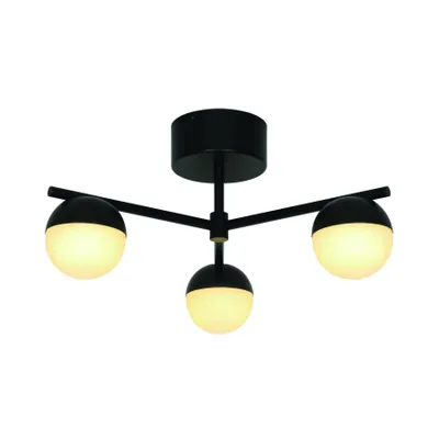 Produktbild von Nordlux 2512096003 CONTINA G9 Deckenleuchte Dimmbar Schwarz