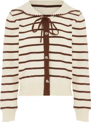 Produktbild von NAEMI damen strickjacke - coffee, XS/S