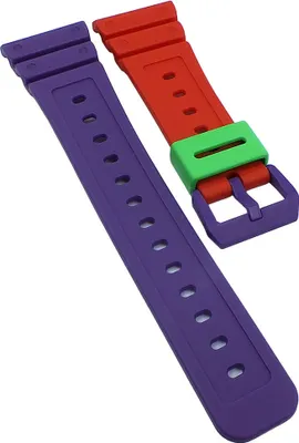 Produktbild von Casio G-Shock > Uhrenarmband 16mm mehrfarbig Resin DW-5610DN-9