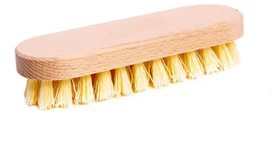 Produktbild von i-Prema Scheuerbürste 60 x 180 mm aus Holz, Schrubbbürste mit harten Borsten für Fliesen- und Steinböden