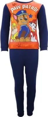 Produktbild von Paw Patrol Polar Fleece Kinder Jungen Pyjama – Blau / 116